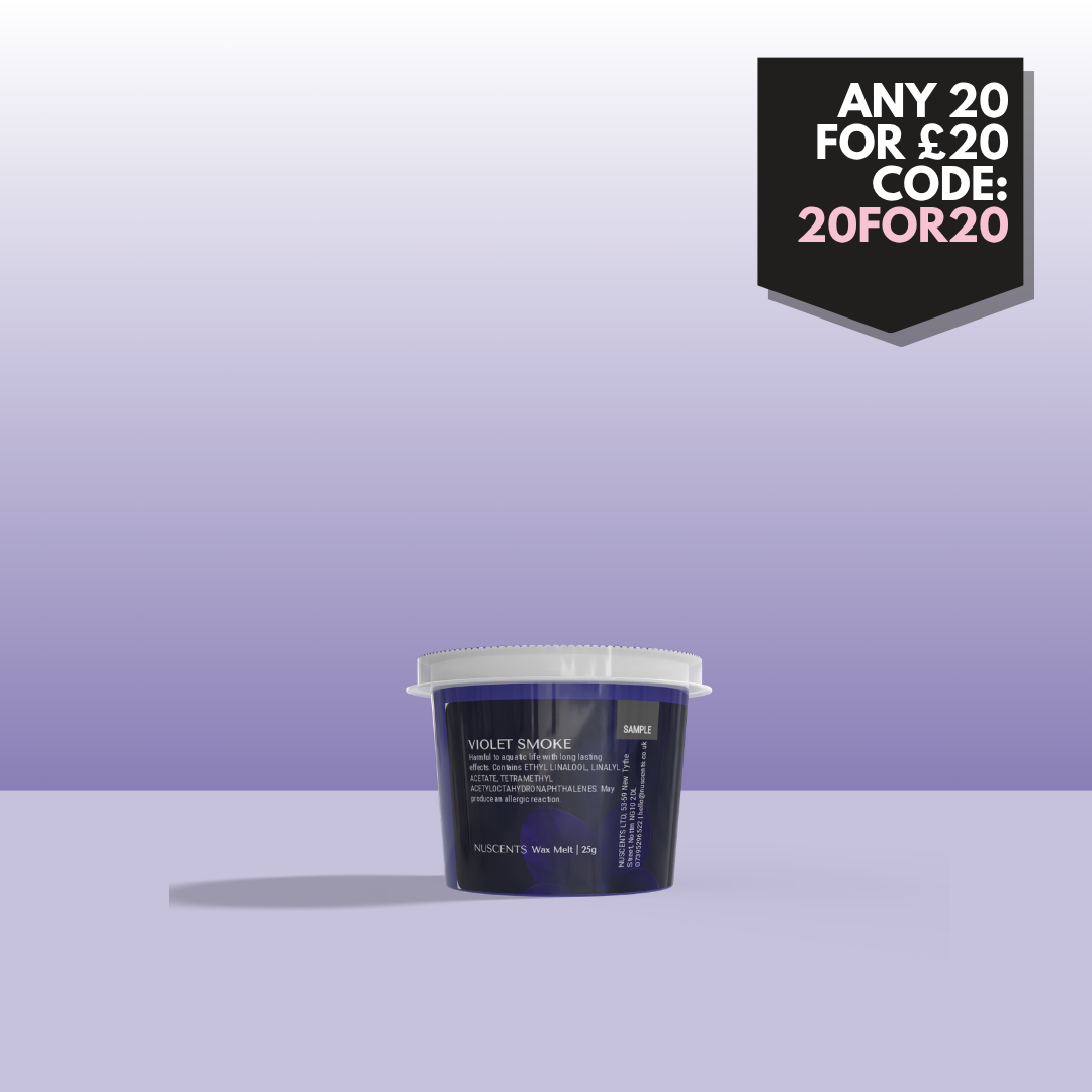 *Violet Smoke Wax Melt Sample 25g