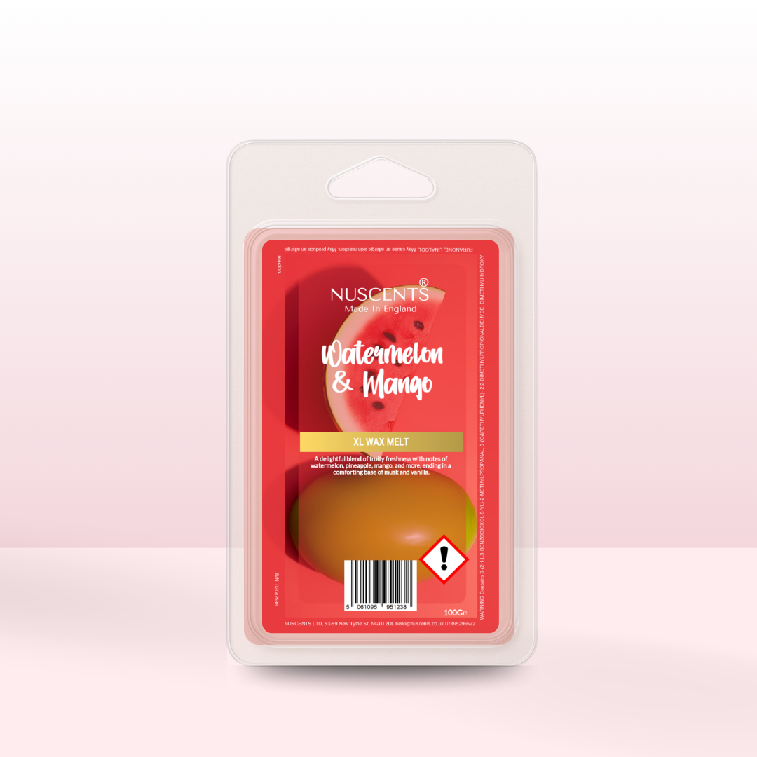 Watermelon & Mango XL Wax Melt - Nuscents