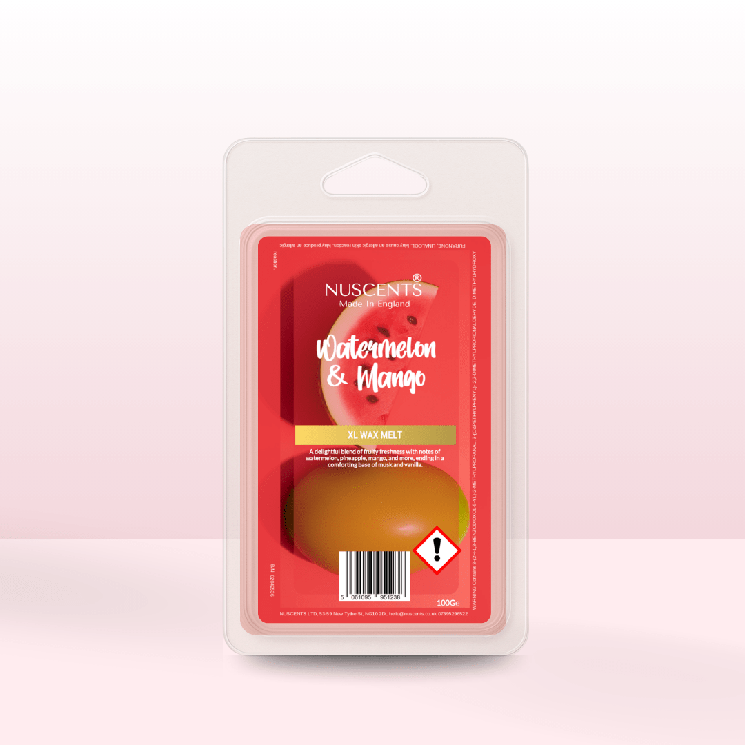 *Watermelon & Mango - Soy XL Wax Melt - Nuscents