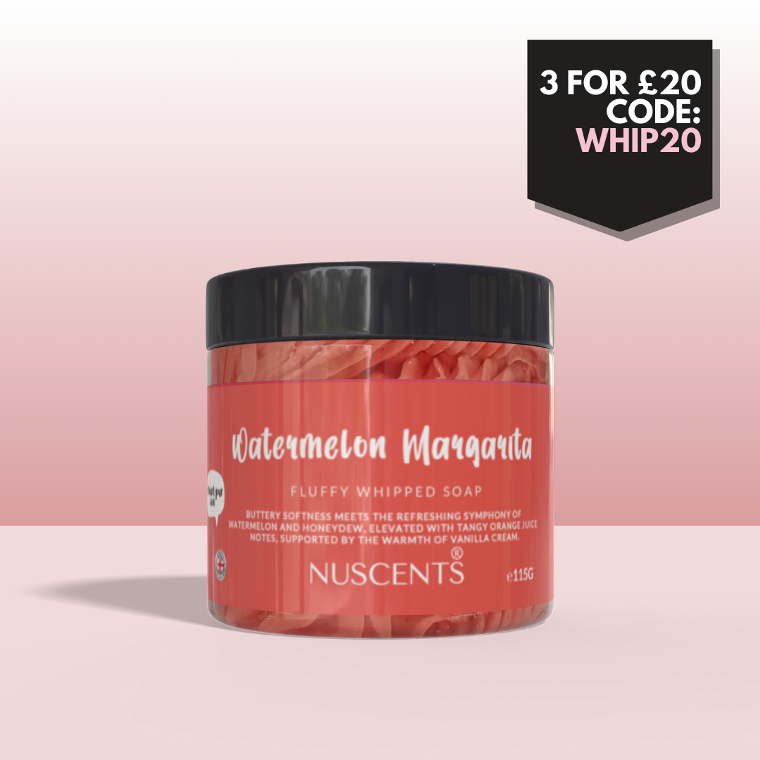 Watermelon Margarita Whipped Soap