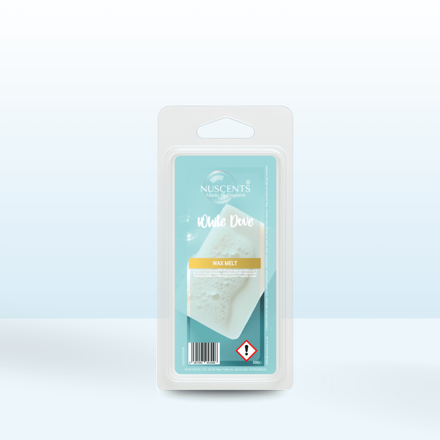 50g White Dove Scented Wax Melt - Nuscents