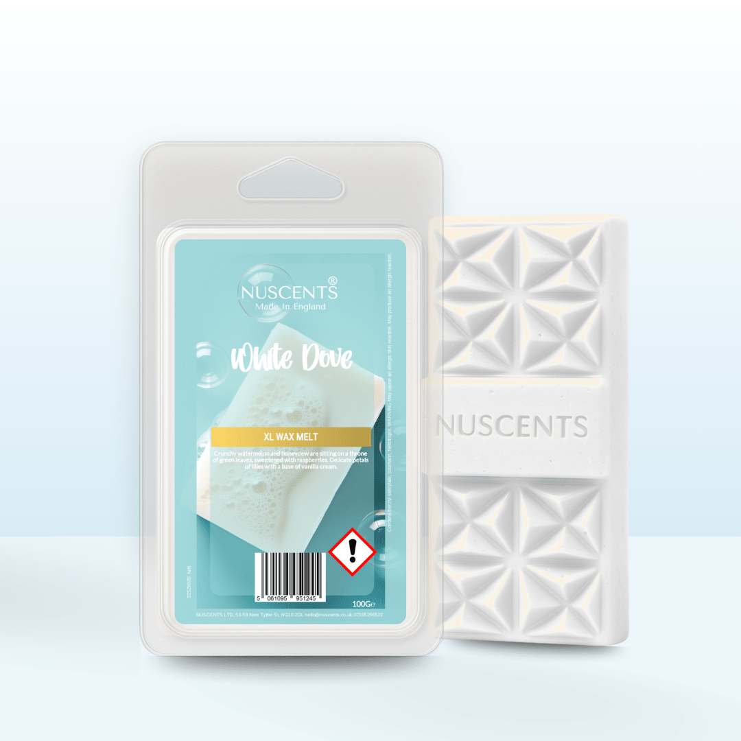 White Dove - Soy XL Wax Melt - Nuscents