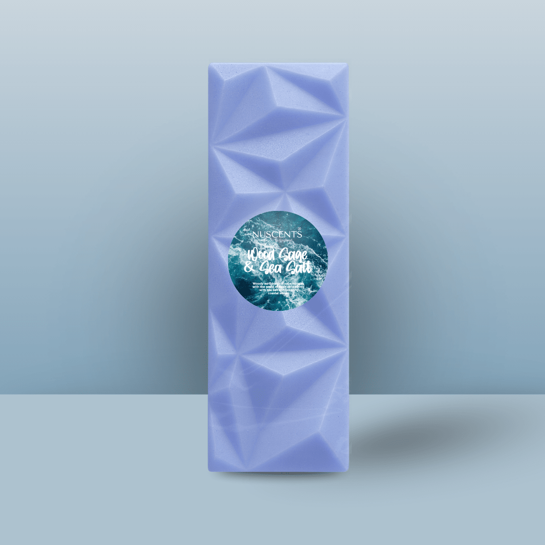 Wood Sage & Sea Salt - Original Wax Melt Snap Bar XL - Nuscents