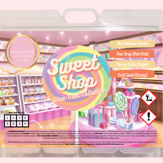 Sweet Shop Wax Melt Scent Collection Box