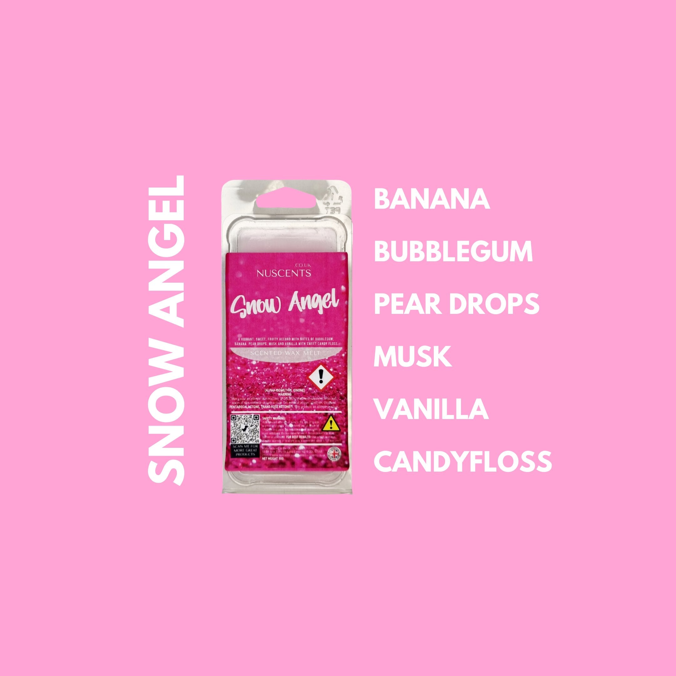 Snow Angel Wax Melts Home Fragrance Collection Nuscents