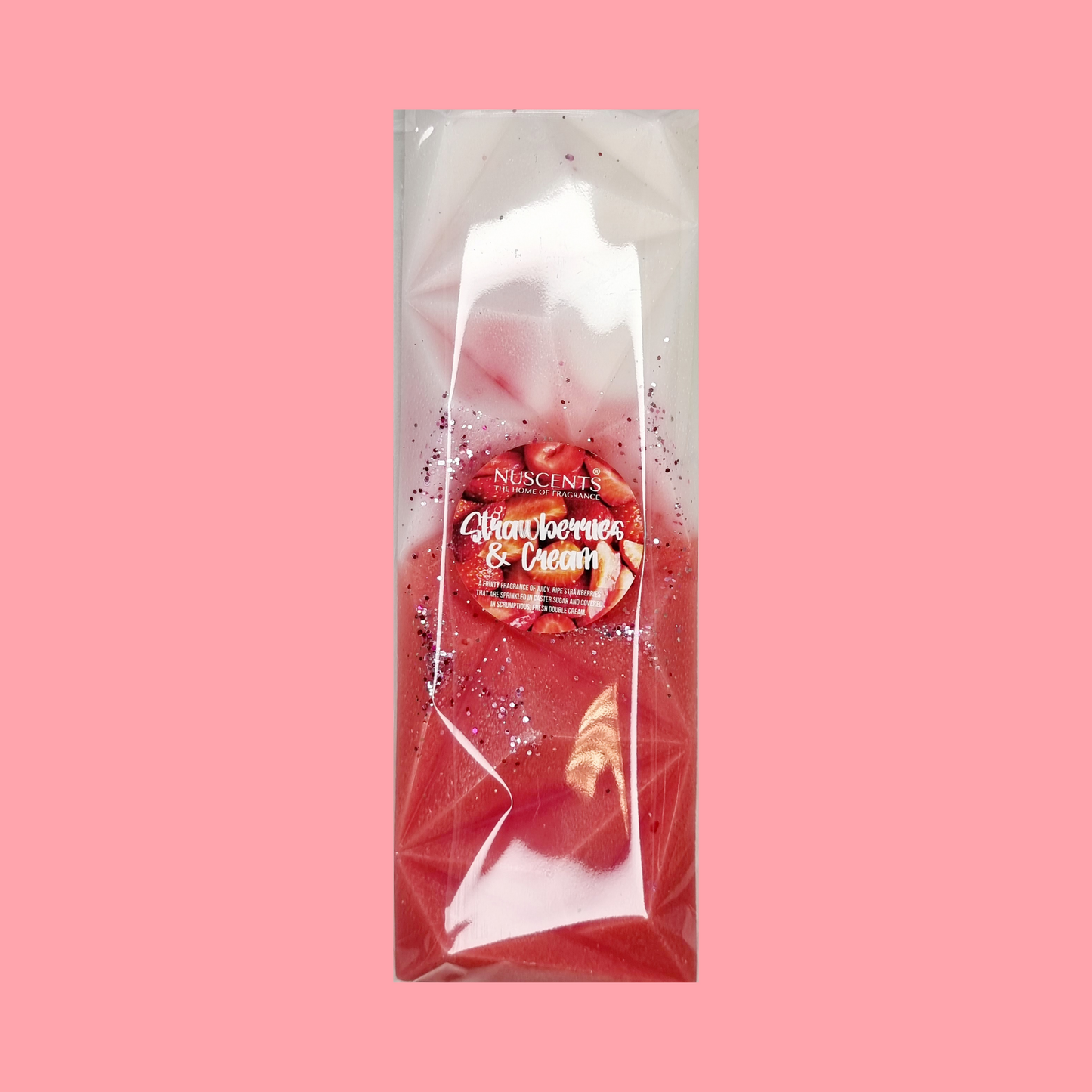 Strawberries & Cream Wax Melt Snap Bar XL