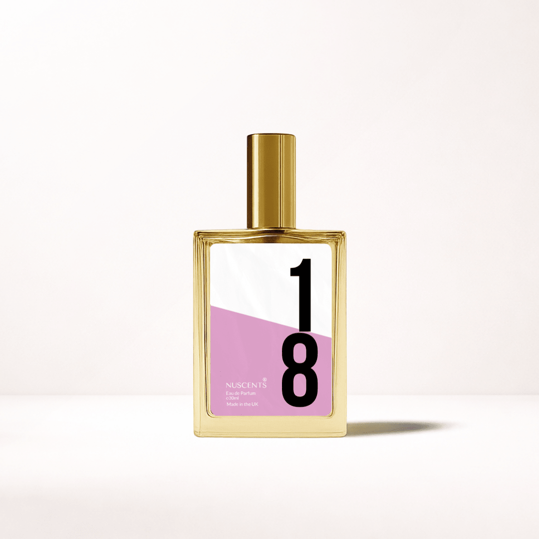 18 - Jasmine & Patchouli Eau De Parfum - Nuscents