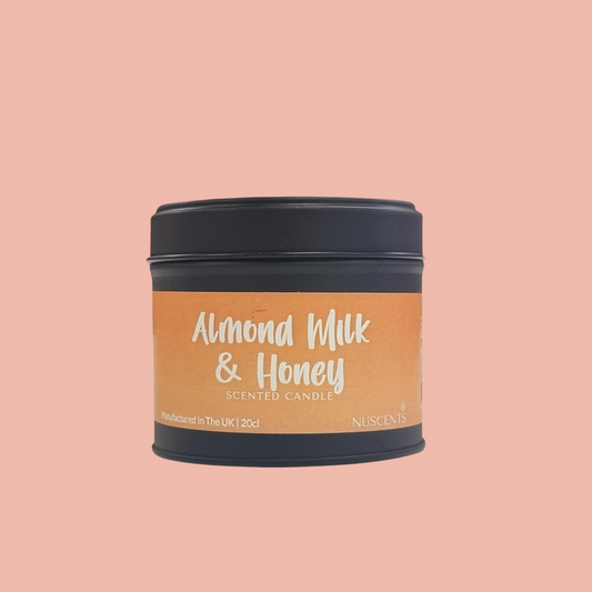 Almond Milk & Honey Scented Candle