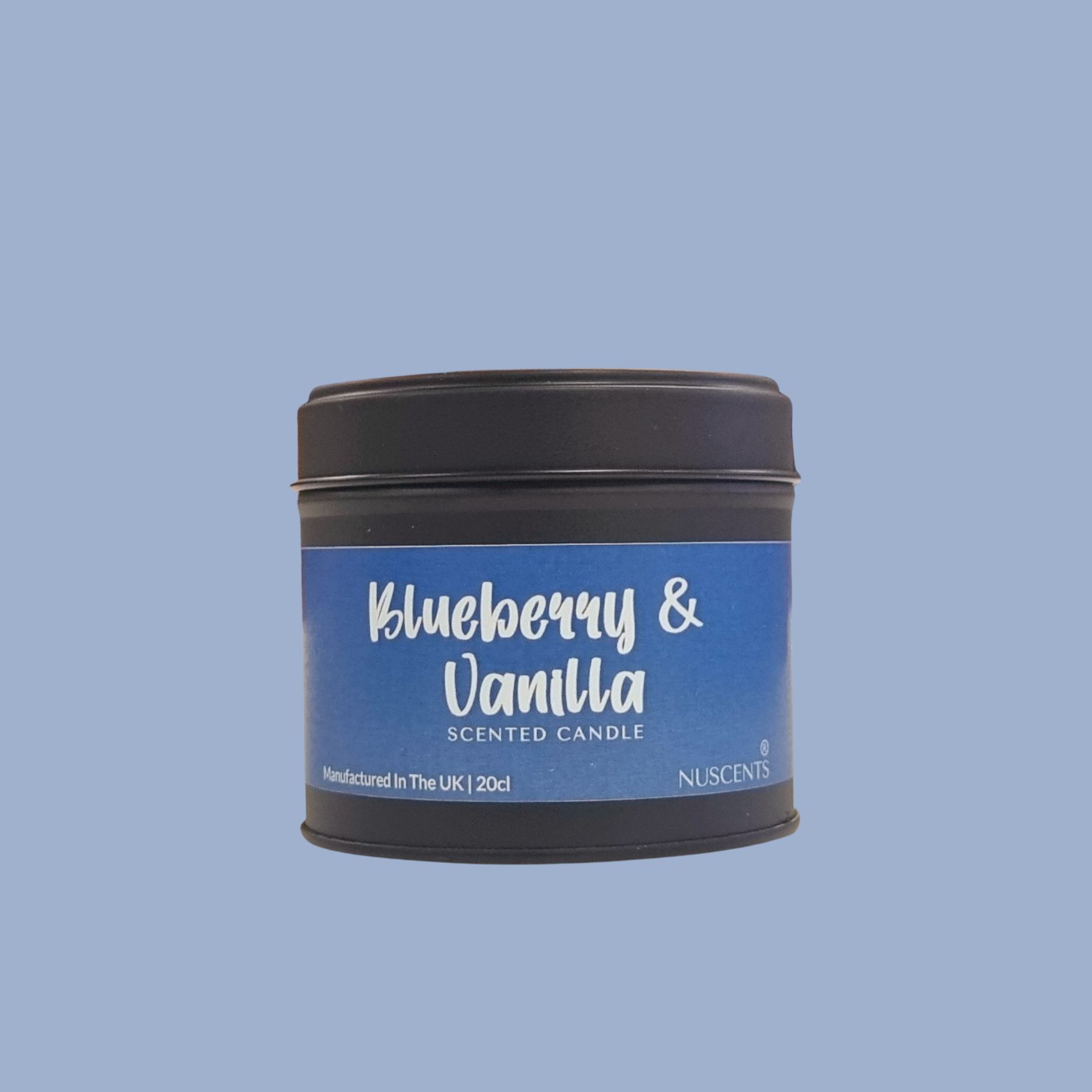 Blueberry & Vanilla Scented Candle