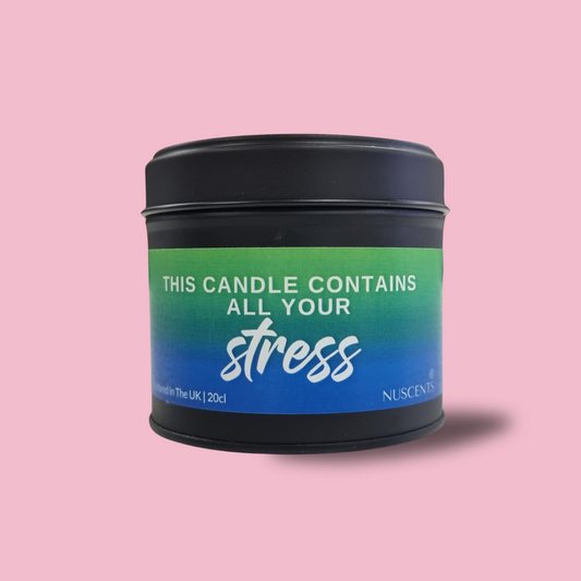 This Candle Contains All Your Stress Candle