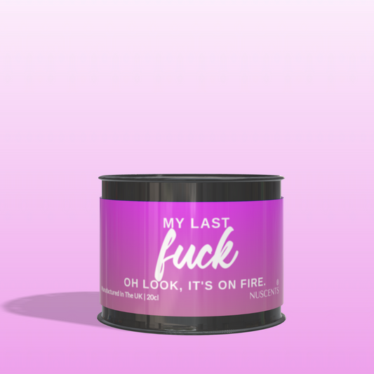 My Last F*ck Candle