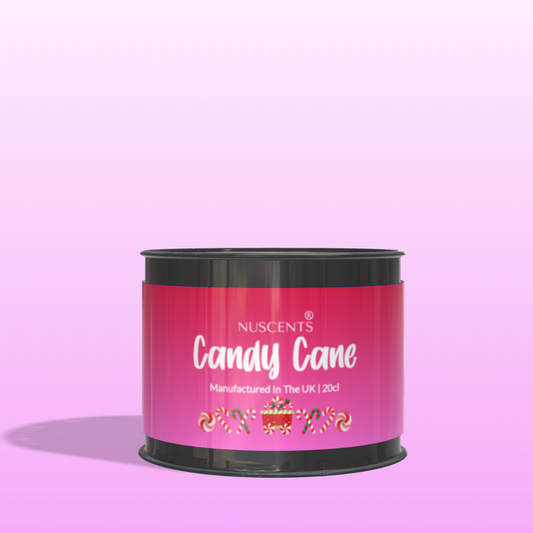 *CHRISTMAS Candy Cane Scented Candle