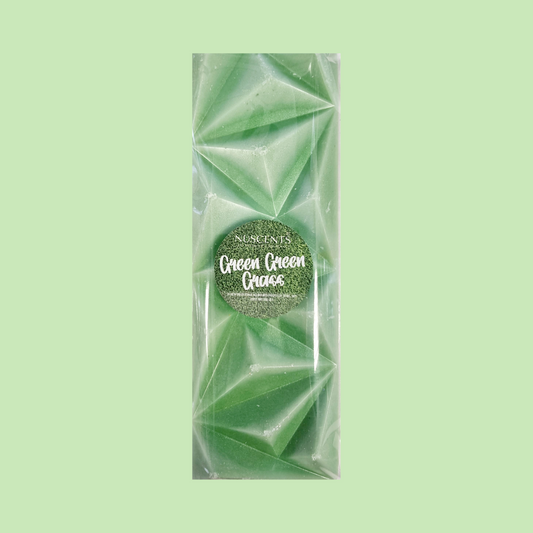 *LIMITED EDITION Green Green Grass Wax Melt Snap Bar XL