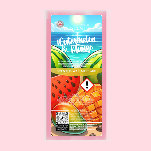 50g Watermelon & Mango Scented Wax Melt