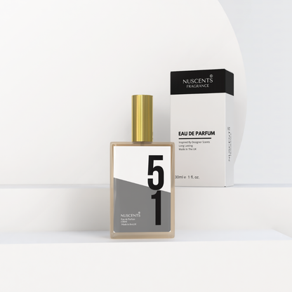 51 - Eau De Parfum Inspired By Invictus - Nuscents