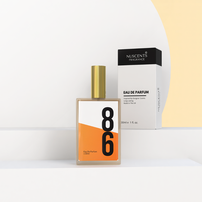 NEW 86 - Eau De Parfum Inspired By Orange & Bergamot - Nuscents