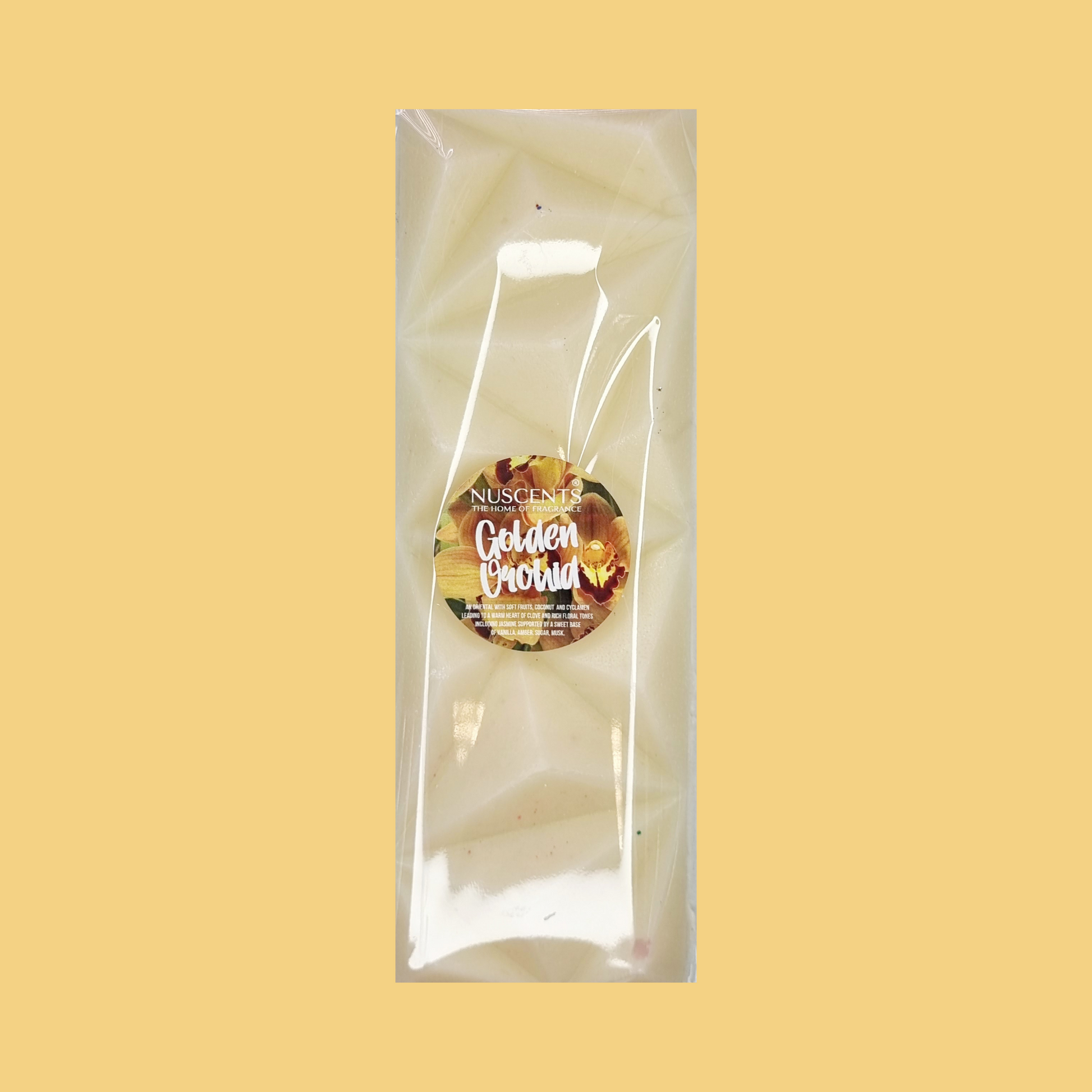 *LAST CHANCE Golden Orchid Wax Melt Snap Bar XL