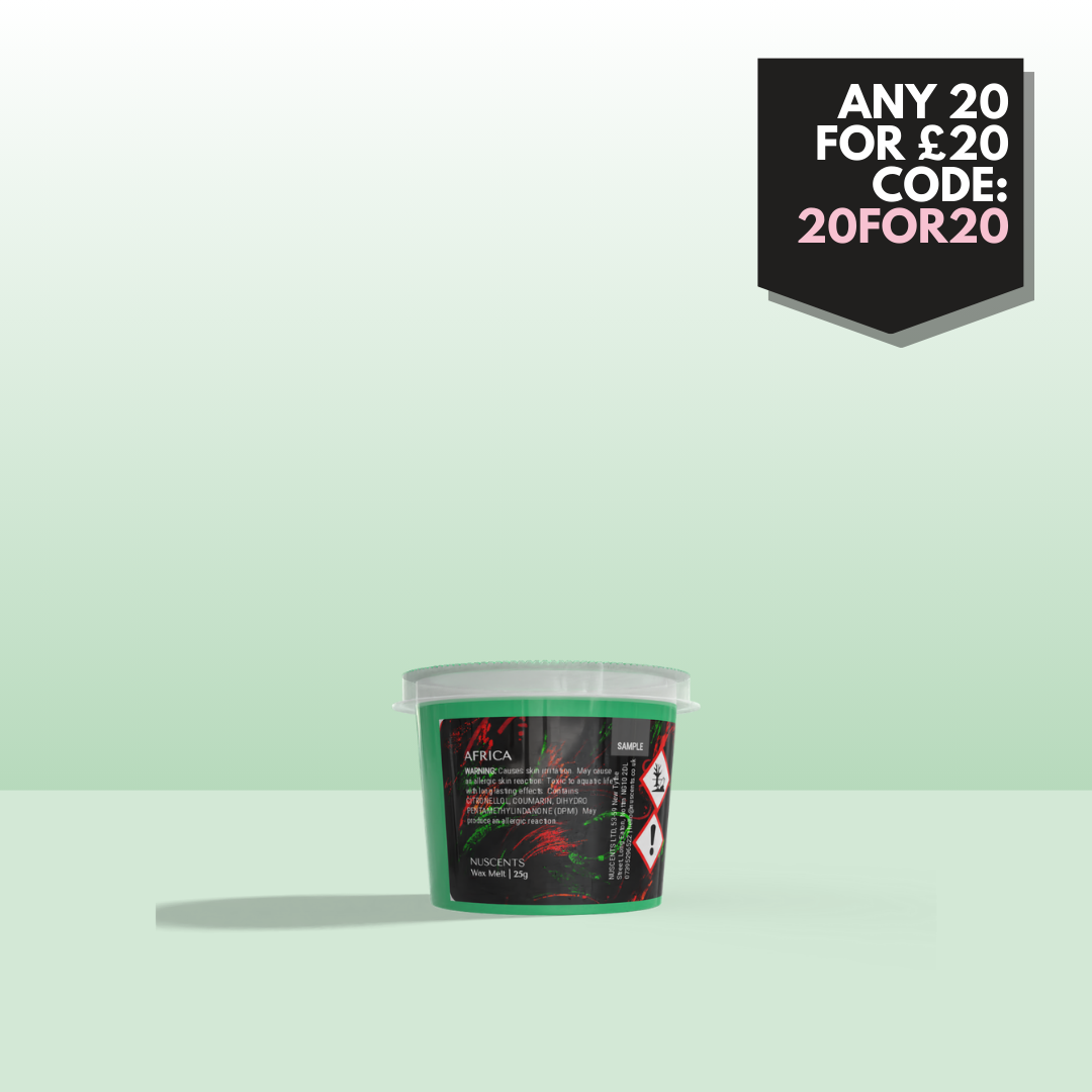 Africa Wax Melt Sample 25g