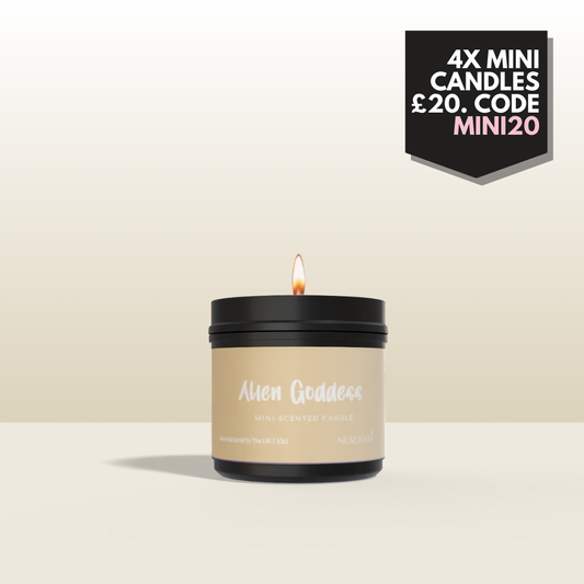 Alien Goddess Mini Candle