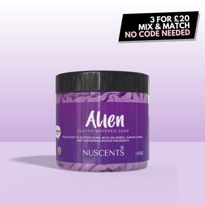 Alien Whipped Soap