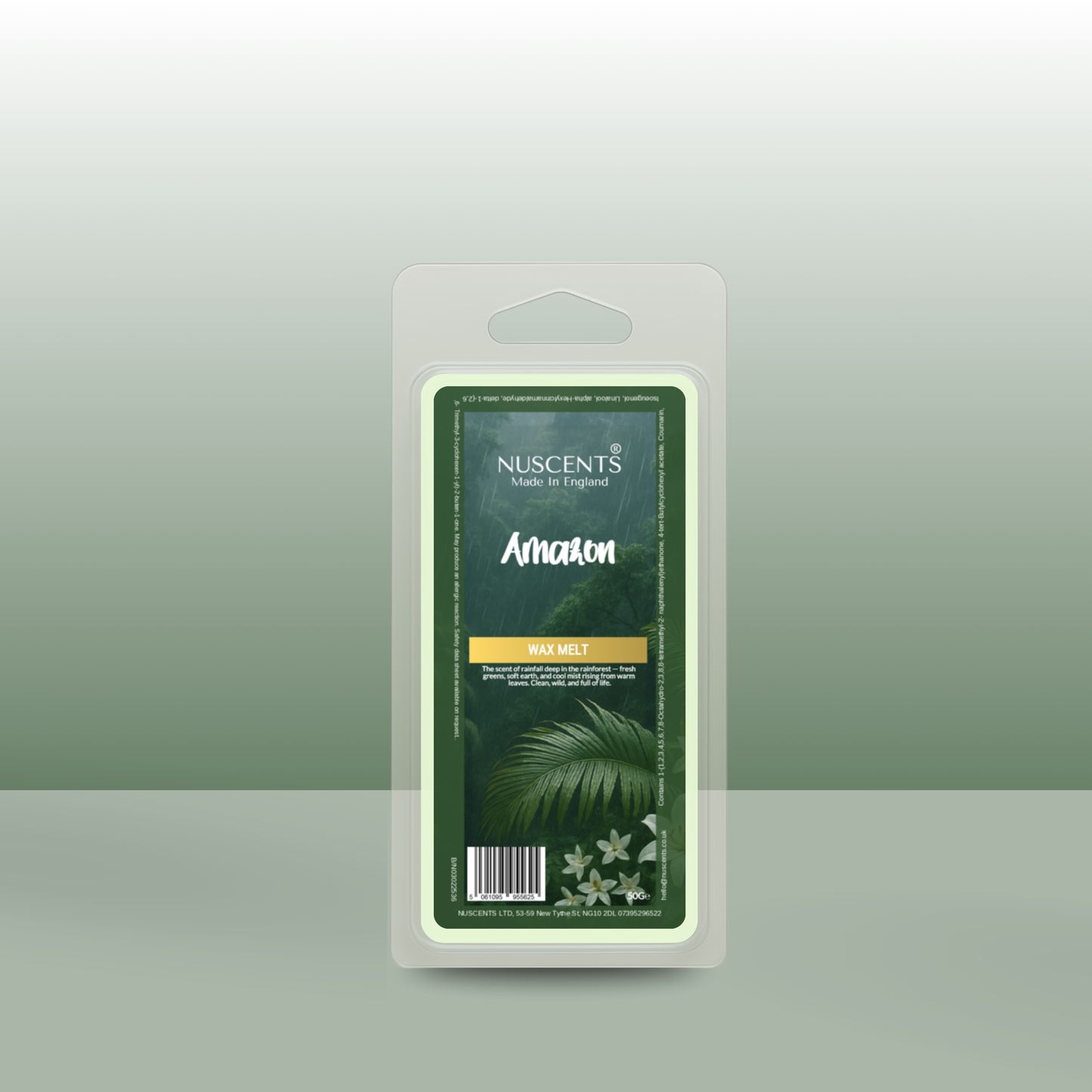 50g *NEW Amazon Scented Wax Melt - Nuscents