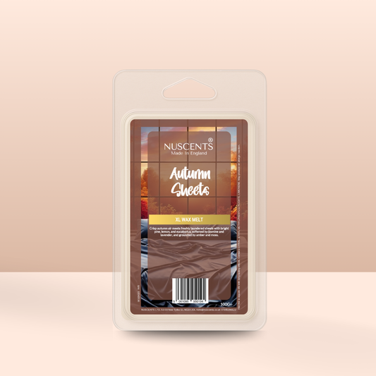 *LAST CHANCE AUTUMN Autumn Sheets XL Wax Melt - Nuscents