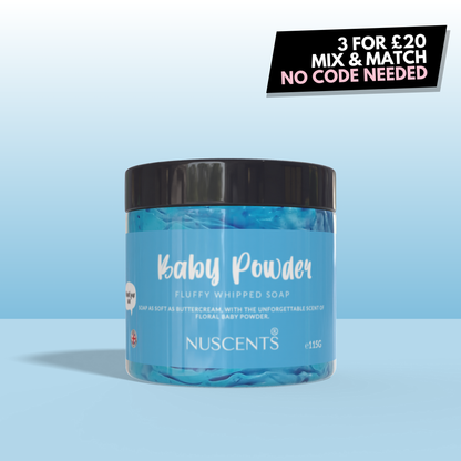 Baby Powder Whipped Soap