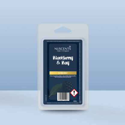 *LAST CHANCE Blackberry & Bay XL Wax Melt - Nuscents