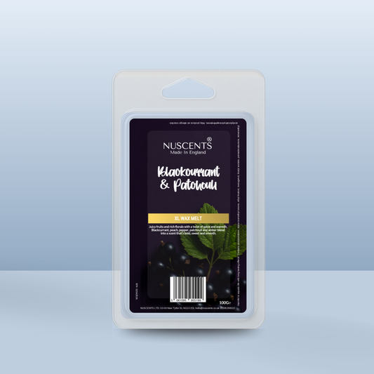 *NEW Blackcurrant & Patchouli XL Wax Melt - Nuscents