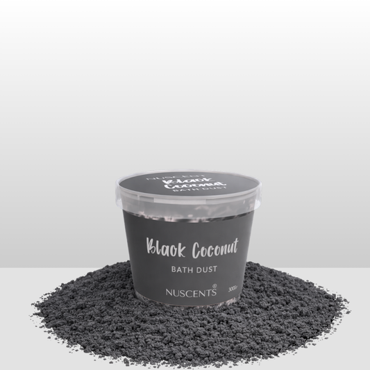 Black Coconut Bath Dust