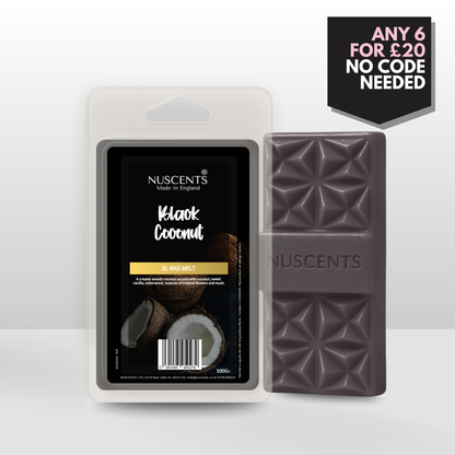 Black Coconut Wax Melt 100g XL