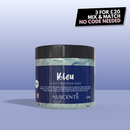 Bleu Whipped Soap