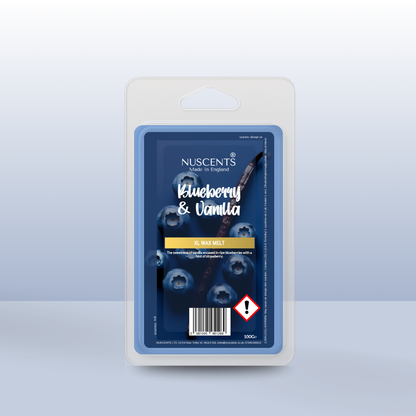 Blueberry & Vanilla XL Wax Melt - Nuscents