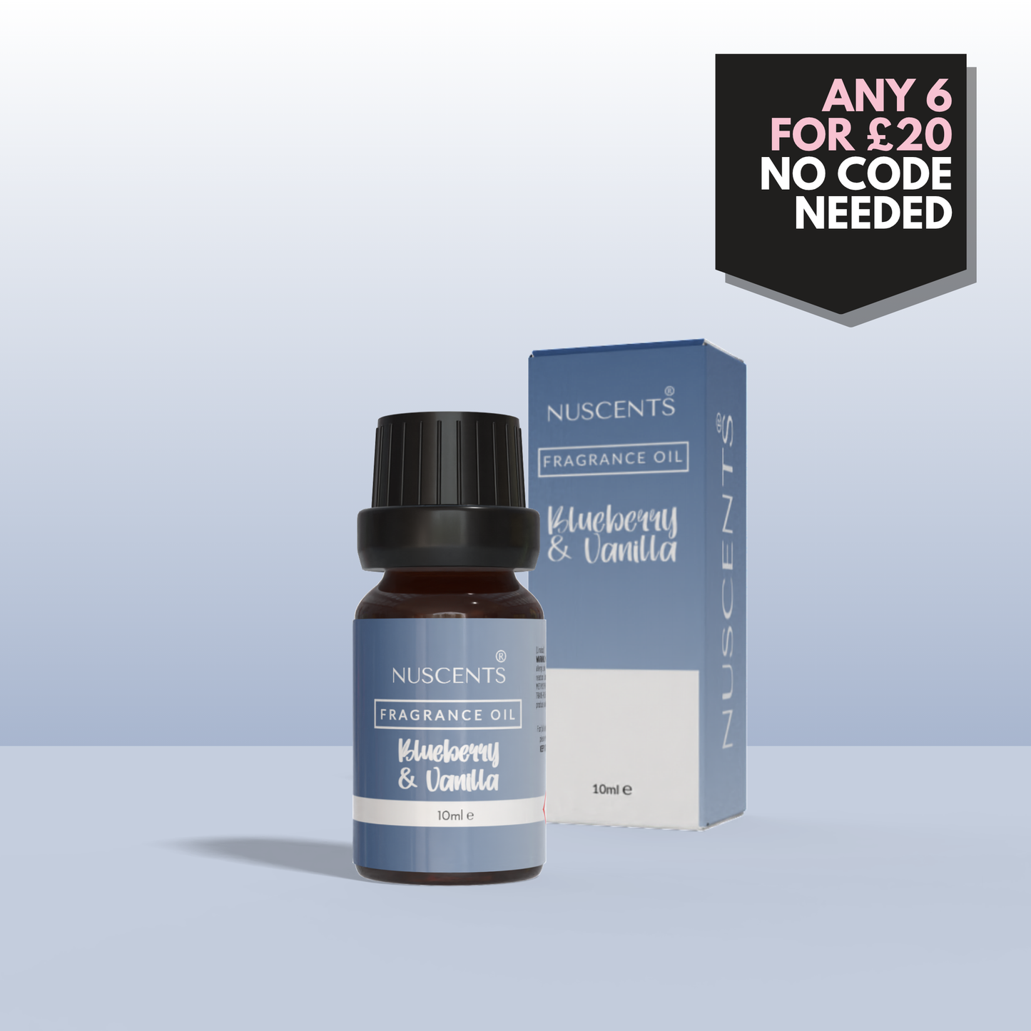 Blueberry & Vanilla Aroma Diffuser Fragrance Oil
