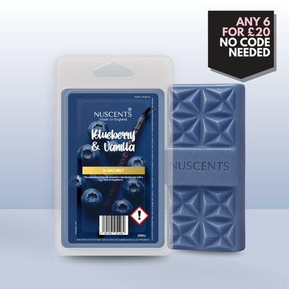 Blueberry & Vanilla Wax Melt 100g XL