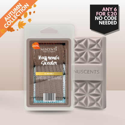 *AUTUMN Boyfriend's Sweater Wax Melt 100g XL