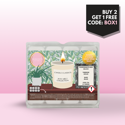 Classics Candles Wax Melt Scent Collection Box