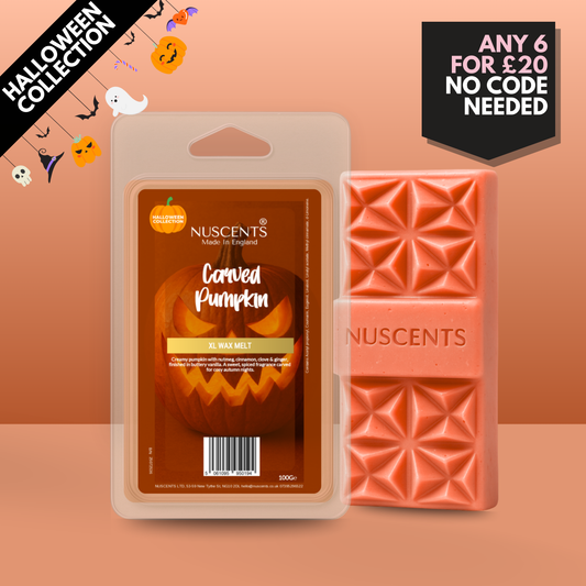 *Halloween Carved Pumpkin Wax Melt 100g XL