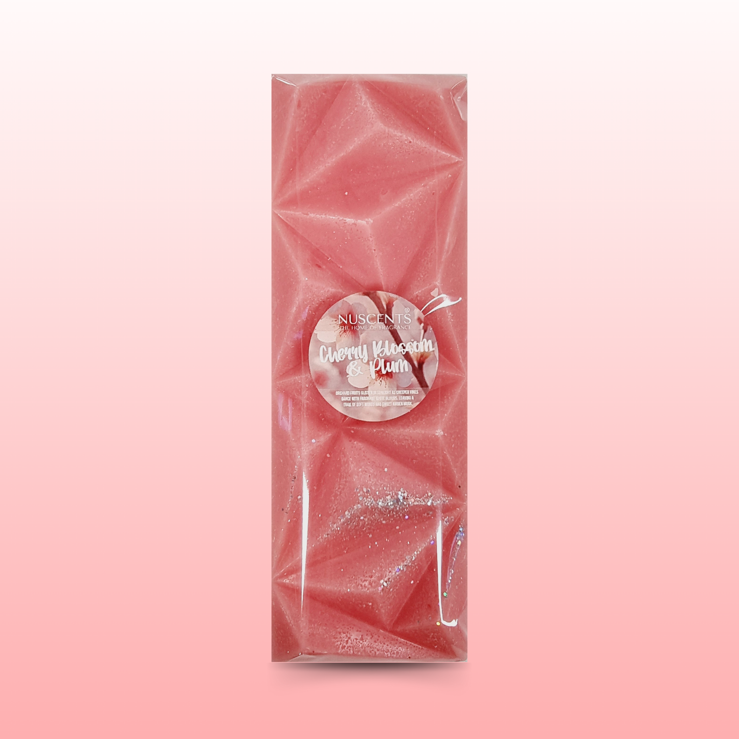 *LIMITED EDITION Cherry Blossom & Plum Wax Melt Snap Bar XL