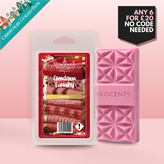 *CHRISTMAS Christmas Laundry Wax Melt 100g XL