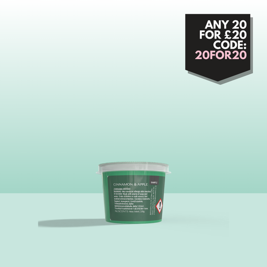Cinnamon & Apple Wax Melt Sample 25g