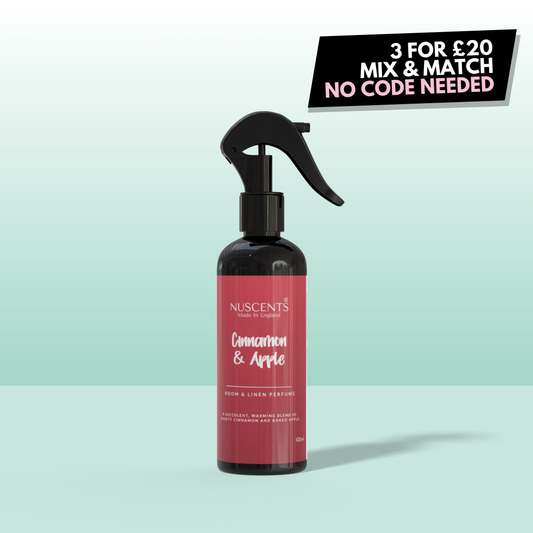 CHRISTMAS Cinnamon & Apple Room & Linen Perfume Spray