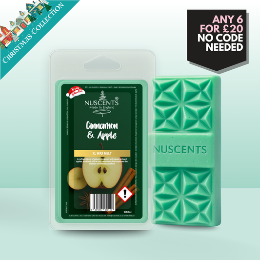 *CHRISTMAS Cinnamon & Apple Wax Melt 100g XL