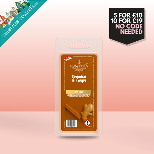 50g *CHRISTMAS Cinnamon & Ginger Scented Wax Melt