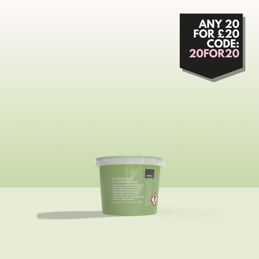 *Citronella & Lemongrass Wax Melt Sample 25g