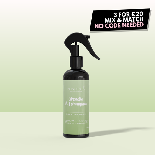 Citronella & Lemongrass Room & Linen Perfume Spray