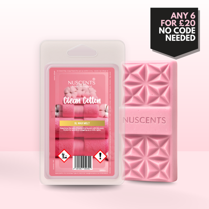 Clean Cotton Wax Melt 100g XL