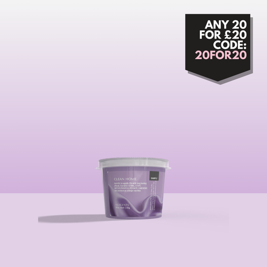 Clean Home Wax Melt Sample 25g