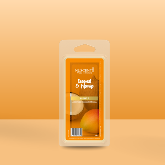 50g Coconut & Mango Scented Wax Melt