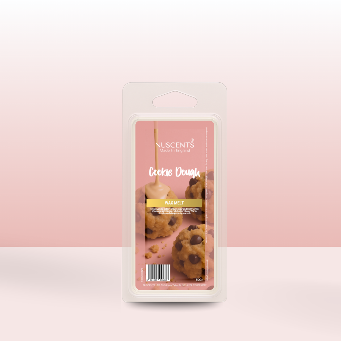 50g *NEW Cookie Dough Scented Wax Melt - Nuscents